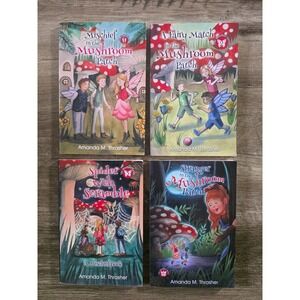 The Mischief Series Amanda M Thrasher Mushroom Patch Books 1-4 Kids Fantasy Set